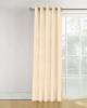 Texture designed grey color readymade window curtains available online